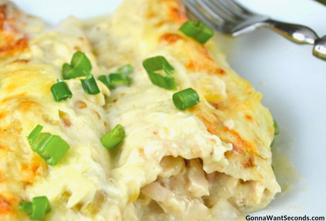 Cheesy & Comforting White Chicken Enchiladas: A Family Favorite